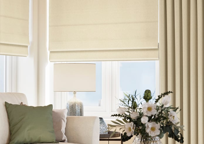 Wexley, Rich Cream - Roman Blind - Image 5